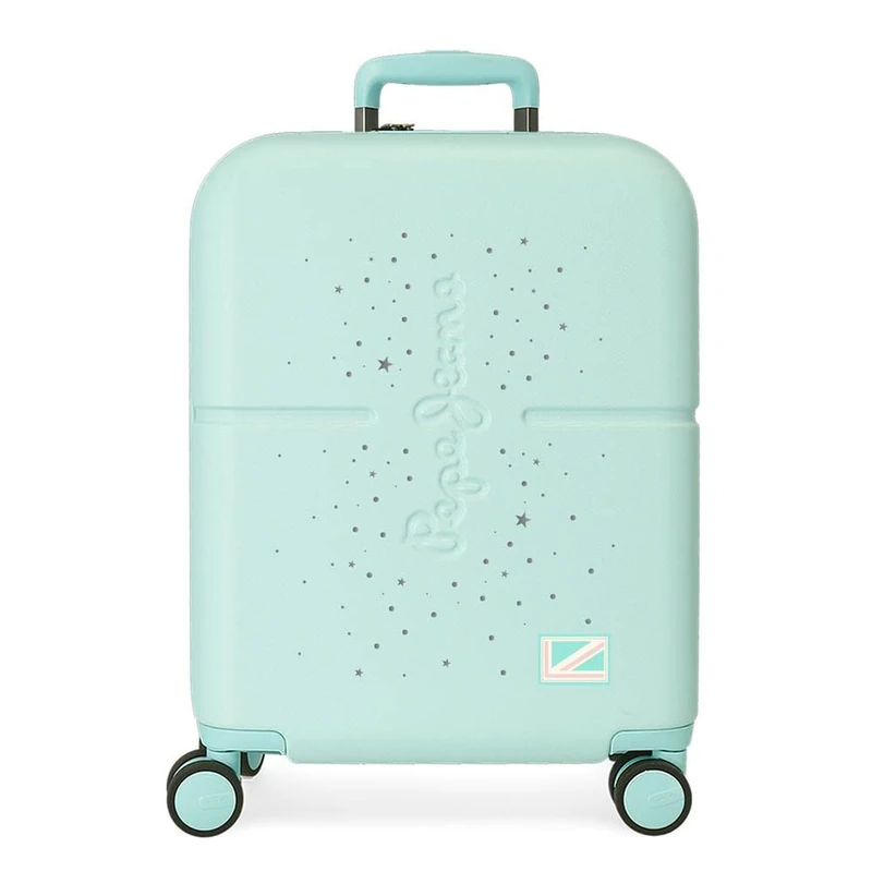 Pepe Jeans Jane Cabin Suitcase, 40 x 55 x 20 cm, Blue, 40x55x20 cms, Cabin Suitcase