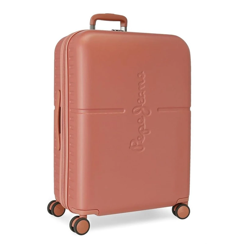Pepe Jeans Highlight Cabin Trolley, Terracotta, Standard Size, Medium Suitcase