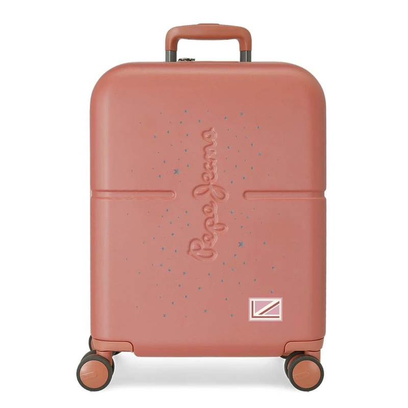 Pepe Jeans Jane Cabin Suitcase, 40 x 55 x 20 cm, red, 40x55x20 cms, Cabin Suitcase