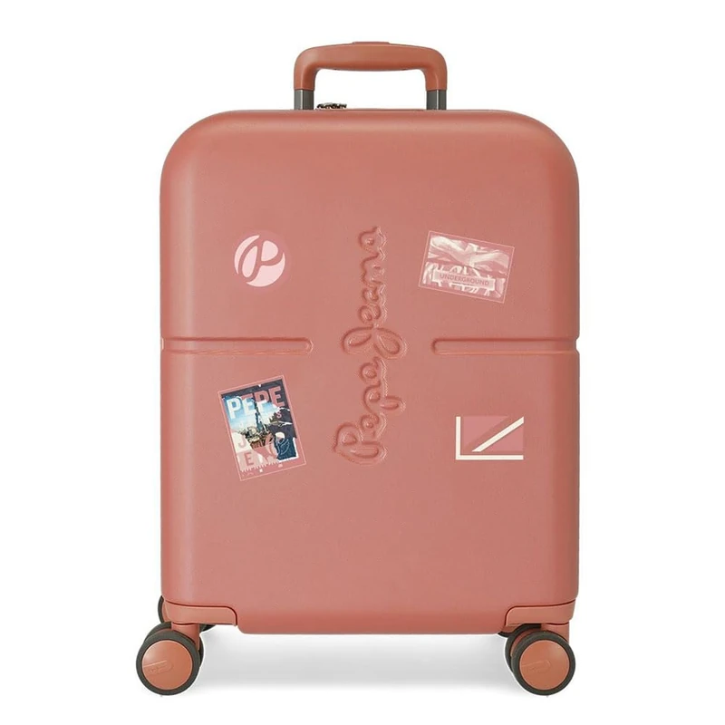 Pepe Jeans Chest Cabin Suitcase, 40 x 55 x 20 cm, red, 40x55x20 cms, Cabin Suitcase