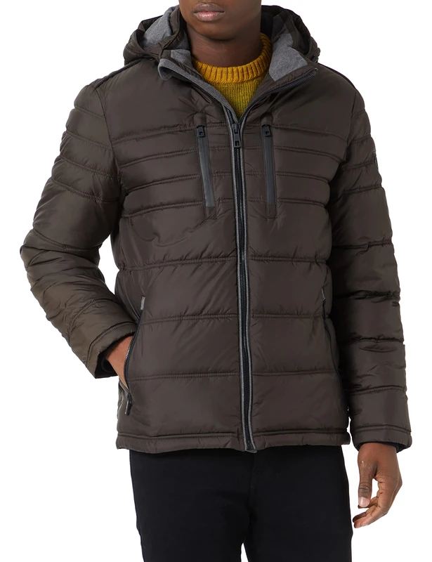 bugatti Men's 270513-29032 Jacket, Brown, Standard