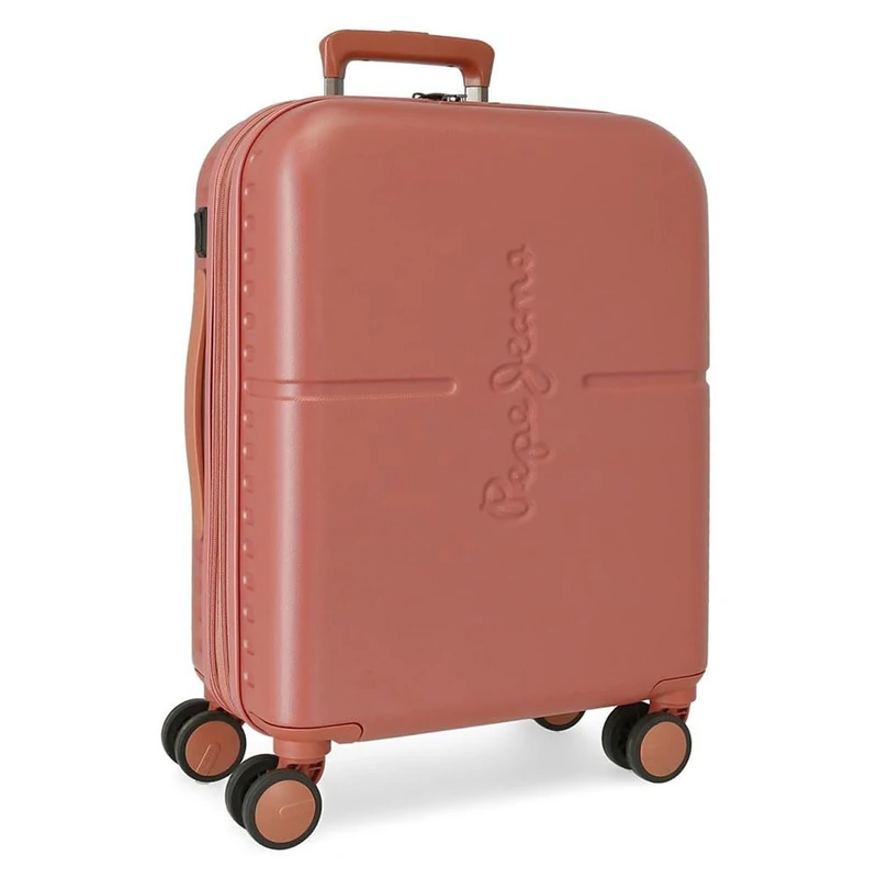 Pepe Jeans Highlight Cabin Trolley, Terracotta, Standard Size, Expandable case