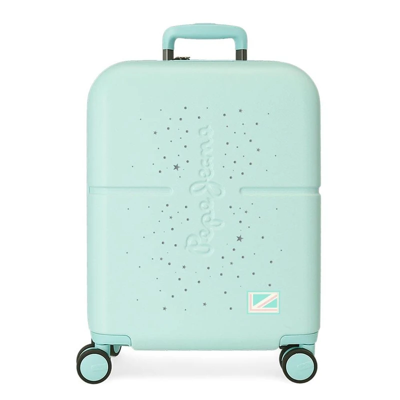 Pepe Jeans Jane Cabin Suitcase, 40 x 55 x 20 cm, Blue, 40x55x20 cms, Cabin Suitcase