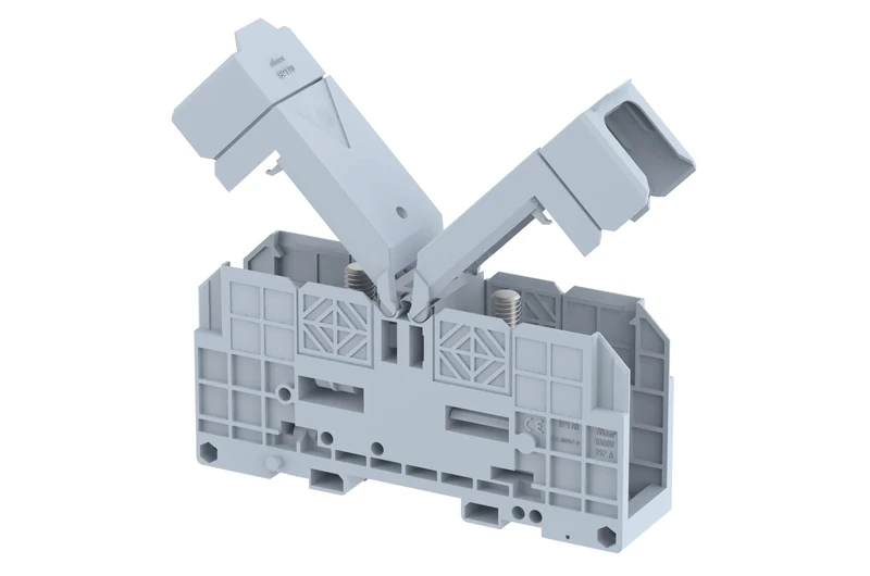 Elmex Stud PowerTerminal 70mm Grey with Covers Pack of 10