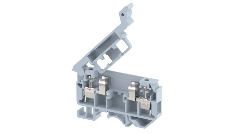 Elmex Fuse terminal 5x20 or 5x25 6.3A 6mm Grey pack of 50