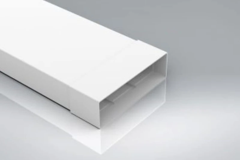 Brookvent 204mm x 60mm Diameter Rigid PVC Duct Attenuator - 0.5m