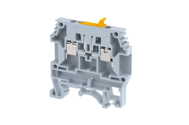 Elmex Knife Disconnect Terminal 4mm Grey Pack of 100