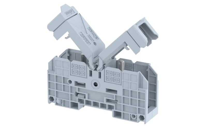 Elmex Stud PowerTerminal 35mm Grey with Covers Pack of 10
