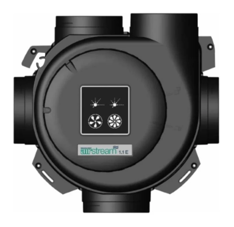 Brookvent Airstream 1.1 EH MEV Unit (EC Motor, Humidistat, Timer)