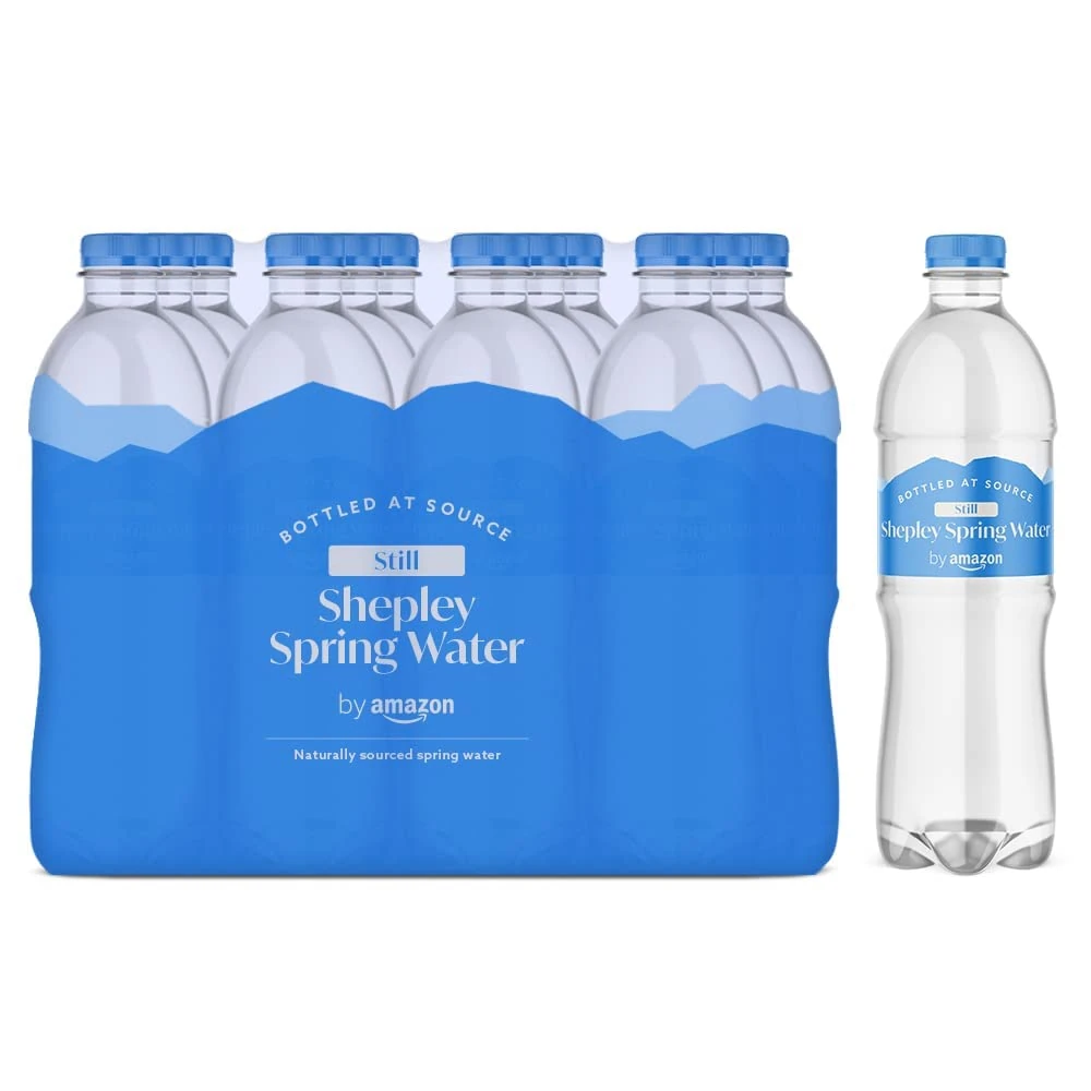 by Amazon Still Spring Water, 500 ml (Pack of 12), Total 6000ml