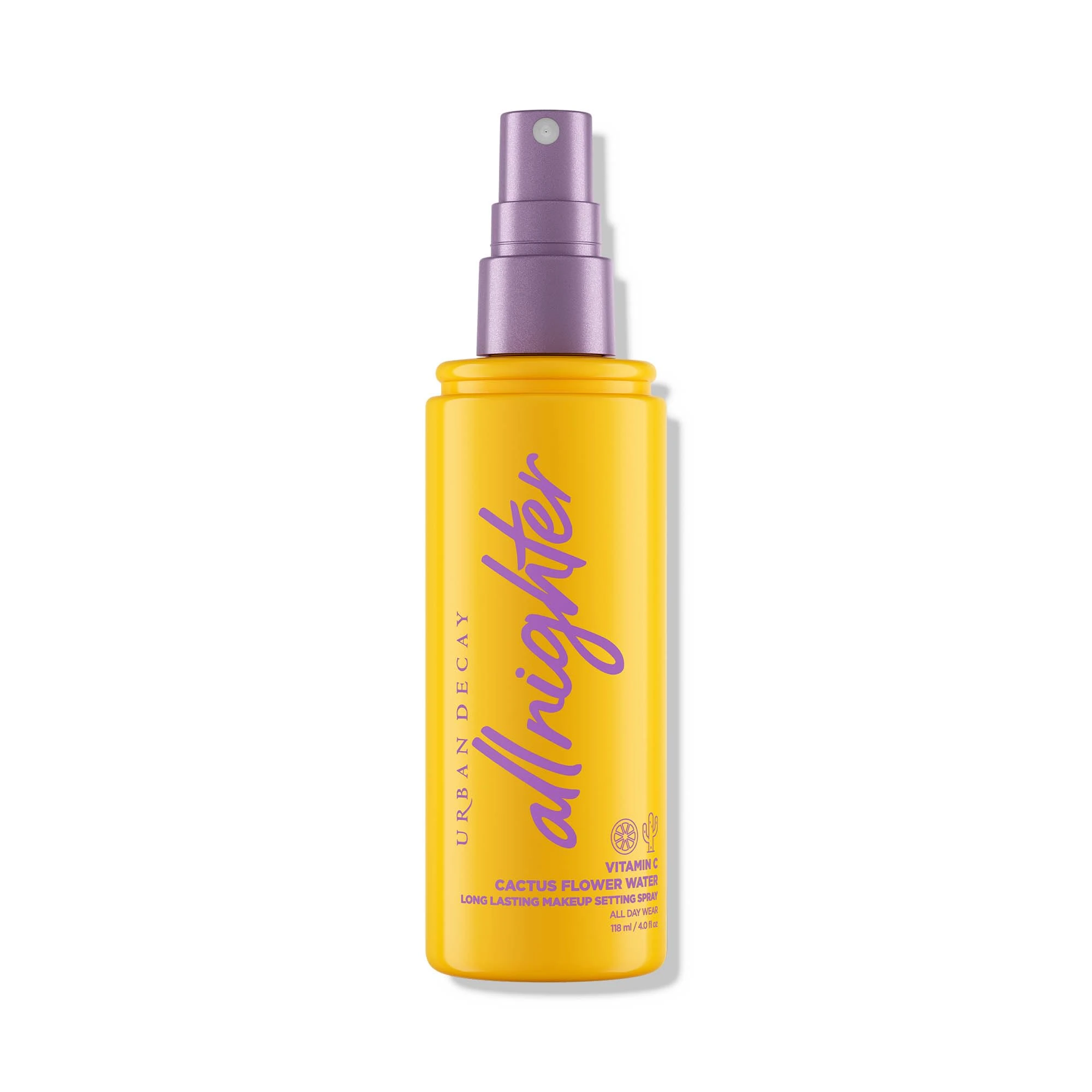 Urban Decay All Nighter Makeup Vitamin C Setting Spray , Long-Lasting Fixing Spray for Face, Up to 16 Hour Wear, Vegan Formula*, 118ml
