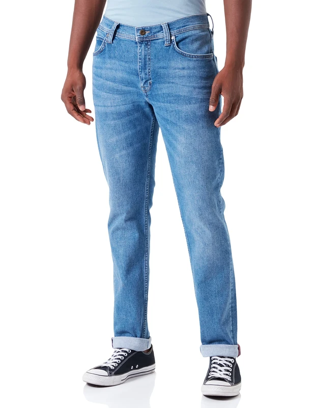 MUSTANG Men's Vegas Jeans, Medium Blue 414, 29 W/32 L