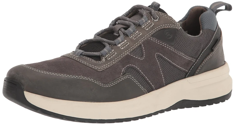 Clarks Men's Wellman Trail Ap Waterproof Oxford, Grey Combi Waterproof, 8.5 UK
