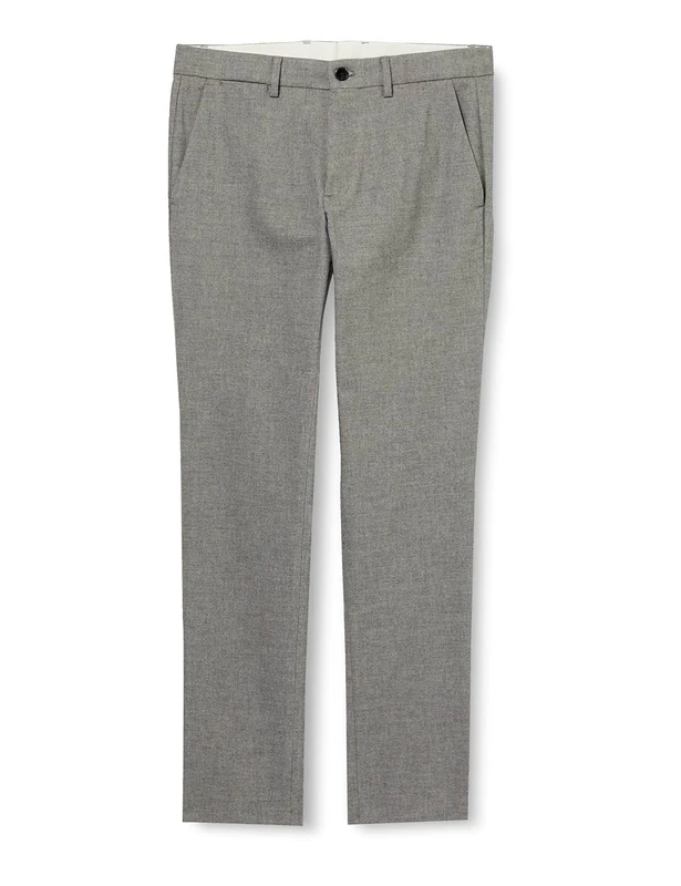 Bleecker Fake Solid Wool Look Grey (Iron Grey)