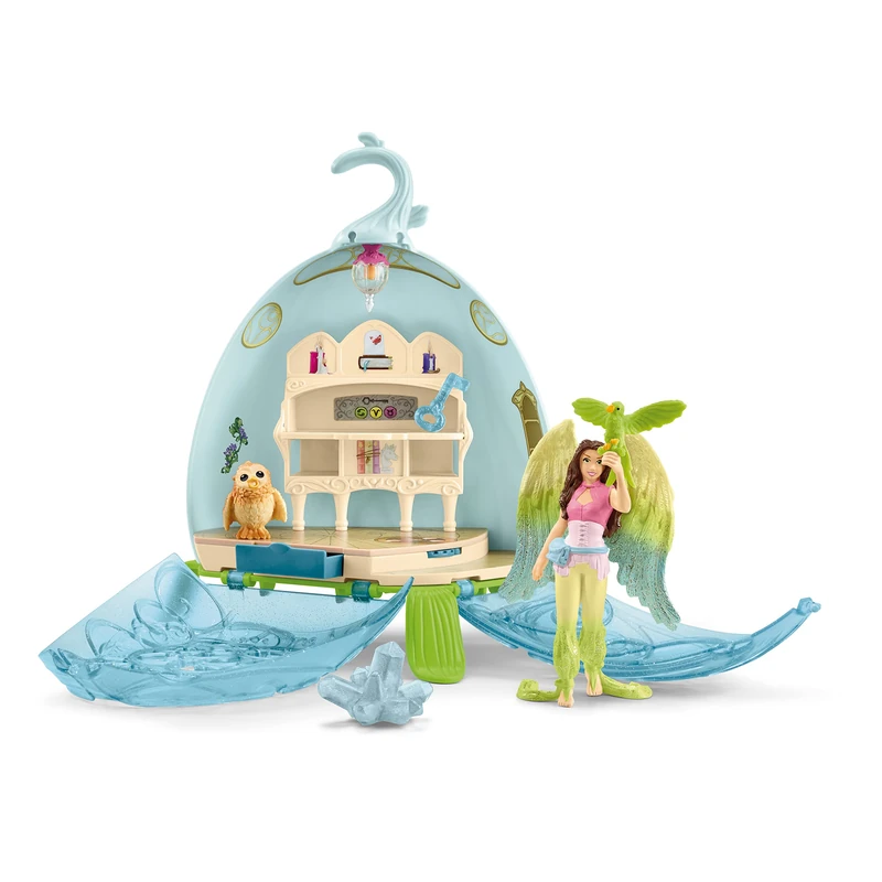 Schleich Bayala - 18Pc Mystic Library Blossom Playset - Kids 5+ | 42527