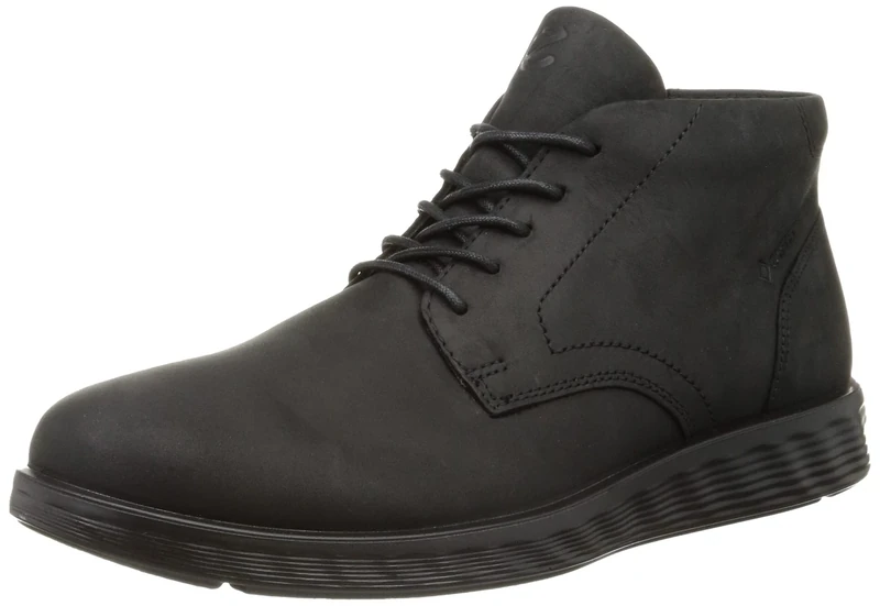 ECCO Men's S Lite Hybrid Mid-Cut Boot, Black, 6 UK