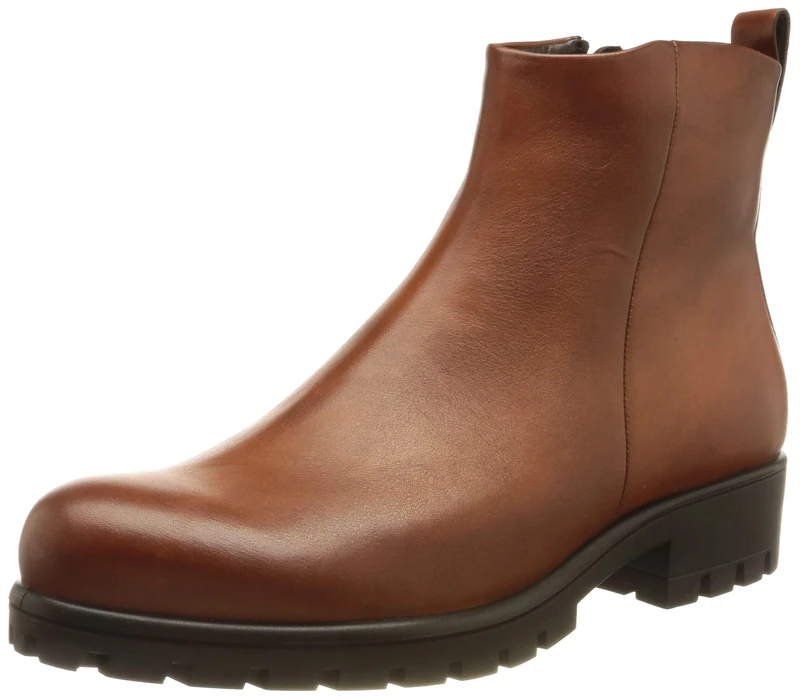 ECCO Women's Modtray Ankle Boot, Cognac, 7.5 UK