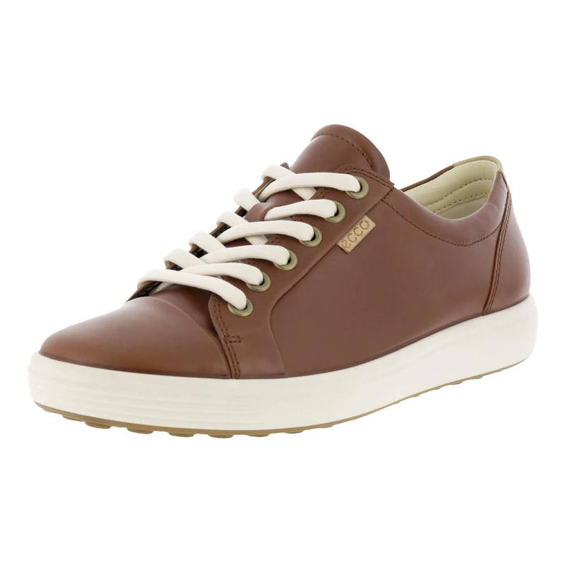 ECCO Women's Soft 7 Low Shoes, Cognac, 3.5 UK