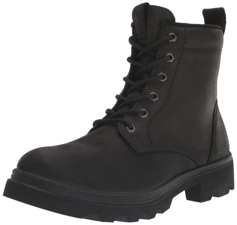 ECCO Women's Grainer W 6in Boot Wp, Black, 7.5 UK