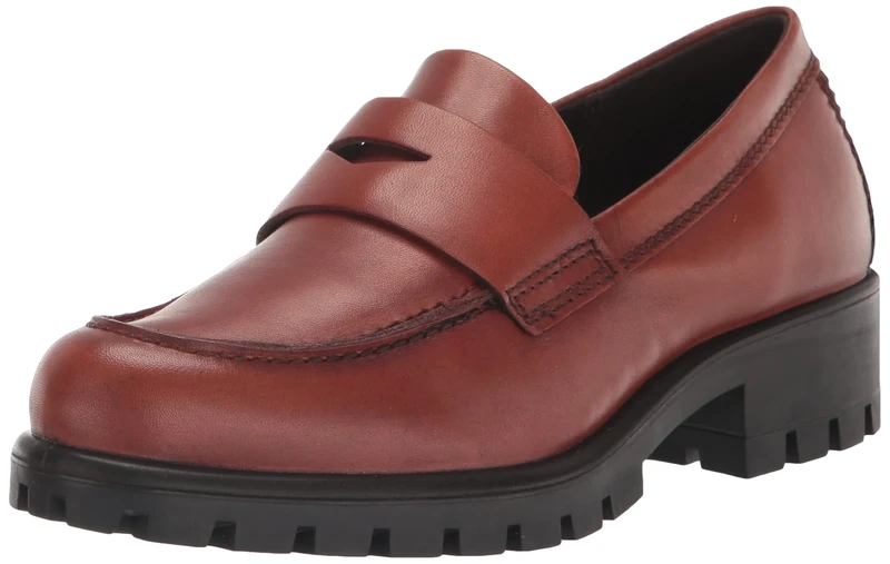 ECCO Women's Modtray Loafers, Cognac, 4.5 UK