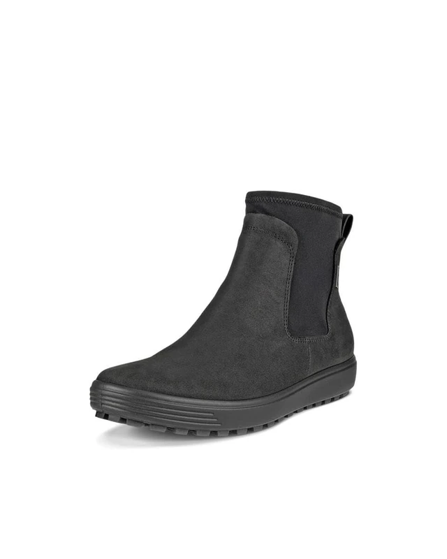ECCO Women's Soft 7 Tred Chelsea Boot, black, 9 UK
