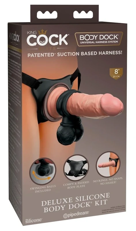 King Cock Elite Strap-on-5469250000 Hautfarben Hell One Size