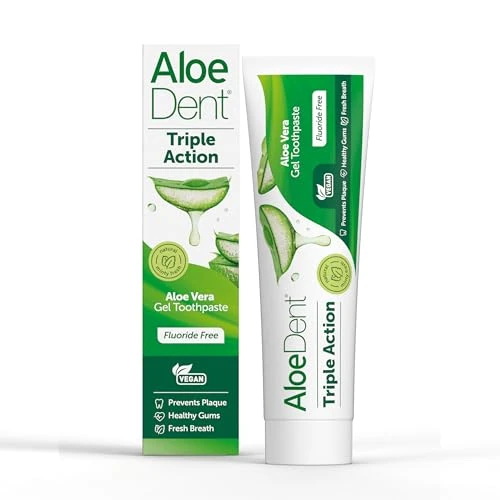 Aloedent Aloe Vera Triple Action Charcoal Toothpaste - 100 ml