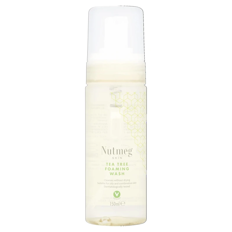 Nutmeg Tea Tree Foaming Wash