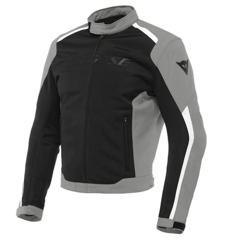 Dainese Hydraflux 2 Air D-Dry Jacket, Waterproof Motorcycle Jacket, Men, Black/Charcoal-Gray, 58