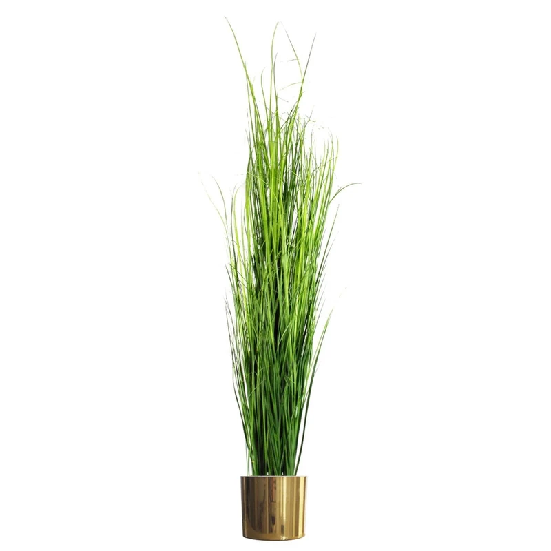 Leaf Design UK Realistic Artificial Grass Plant with Pot