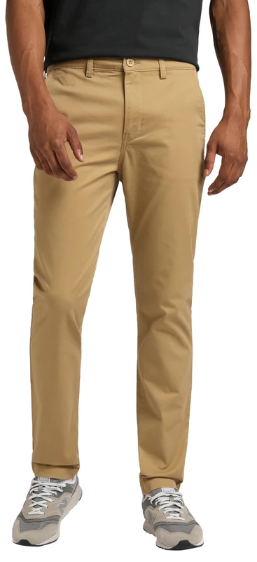 Lee Men's Slim Chinos Trousers, Clay, 26W x 32L