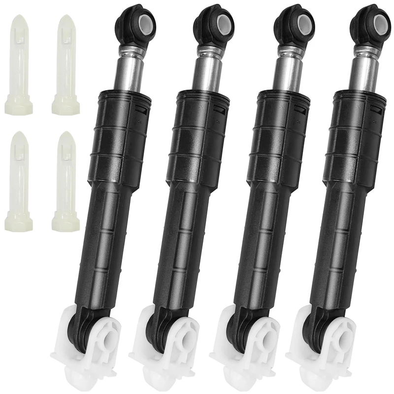 4 Pack WH01X10343 Washer Shock Absorber Compatible For GE General Electric, Kenmore Washers Replaces 1264427, AH1482318, AP4265856, PS1482318, WH01X10260, WH01X10385-1 Year Warranty - Image 1