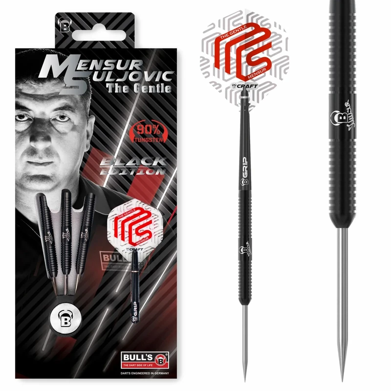 Bull's Suljovic BE Dart - Silver, 21 g - Image 1