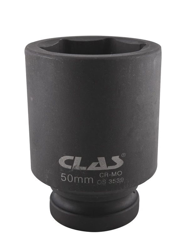 CLAS Equipements Hexagonal Socket, Long, 50 mm, 1 Inch, OS 3539