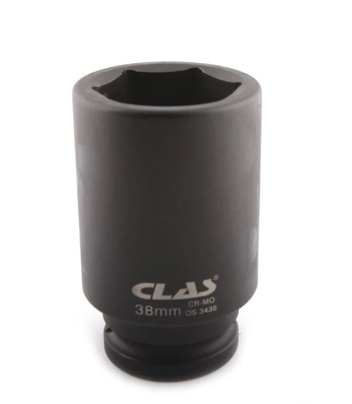 CLAS Equipements 38 mm 3/4 Inch Long Hex Impact Socket - OS 3438