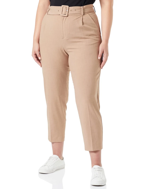 United Colors of Benetton Women's Trousers 4962DF01L, Powder Pink 6B9, 44