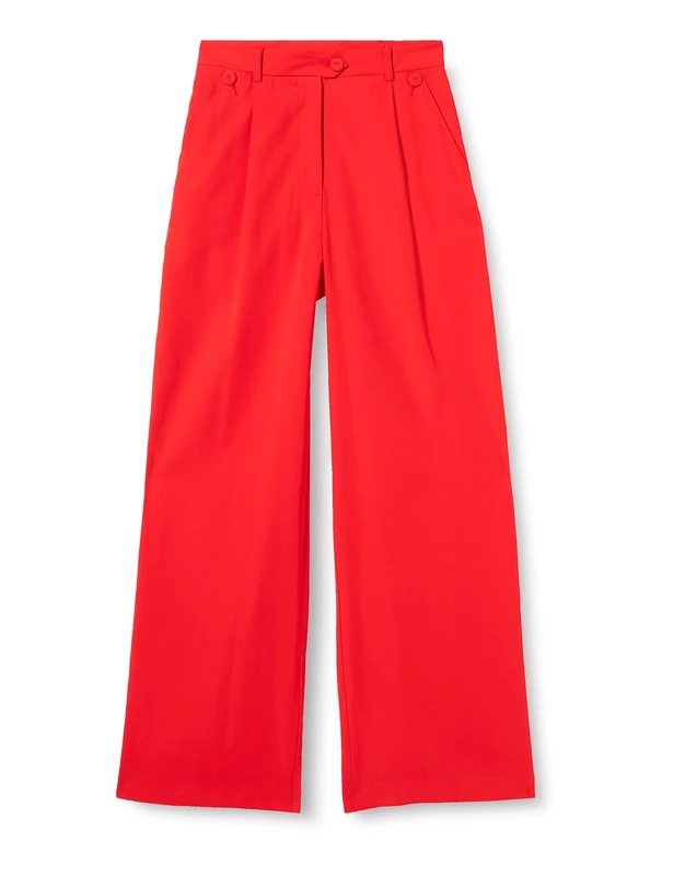 United Colors of Benetton Women's Trousers 45D5D900F, Red 35D, 46