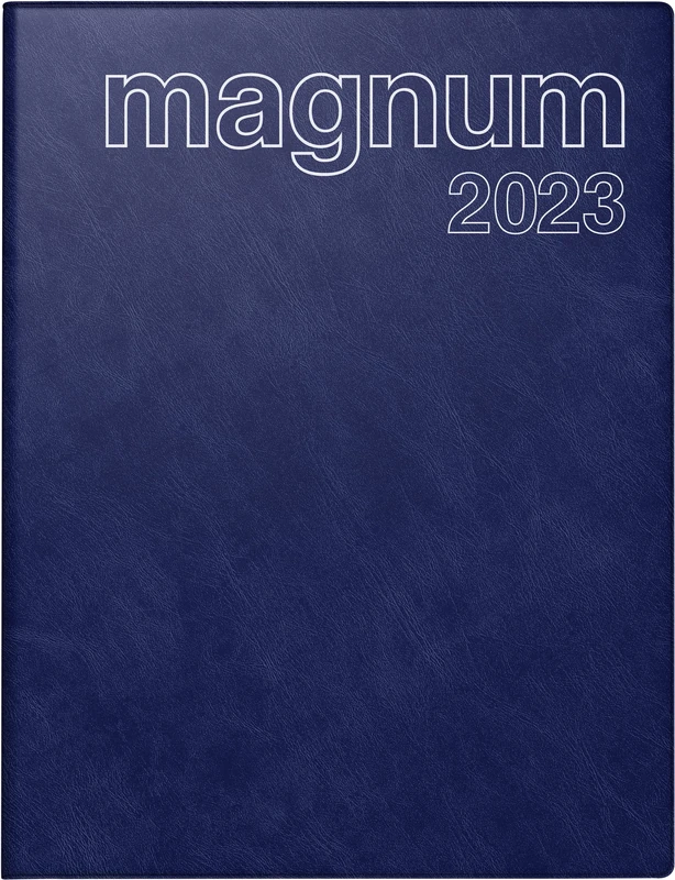 rido/idé Magnum 2023 Weekly Planner Sheet Size 18.3 x 24 cm Dark Blue
