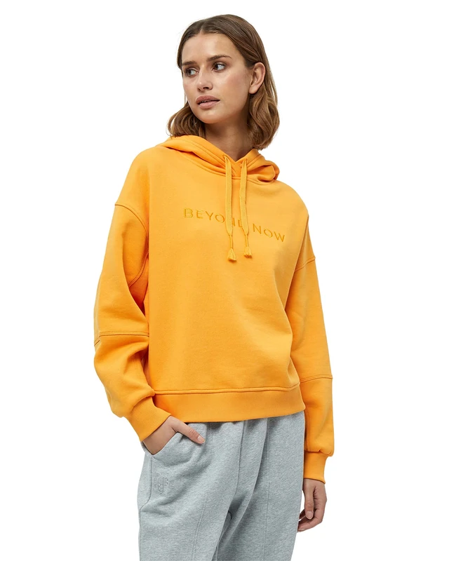Beyond Now Brielle Gots Hoodie, Orange SweaT-shirts For Women Uk, Spring Sweater For Women, Size L