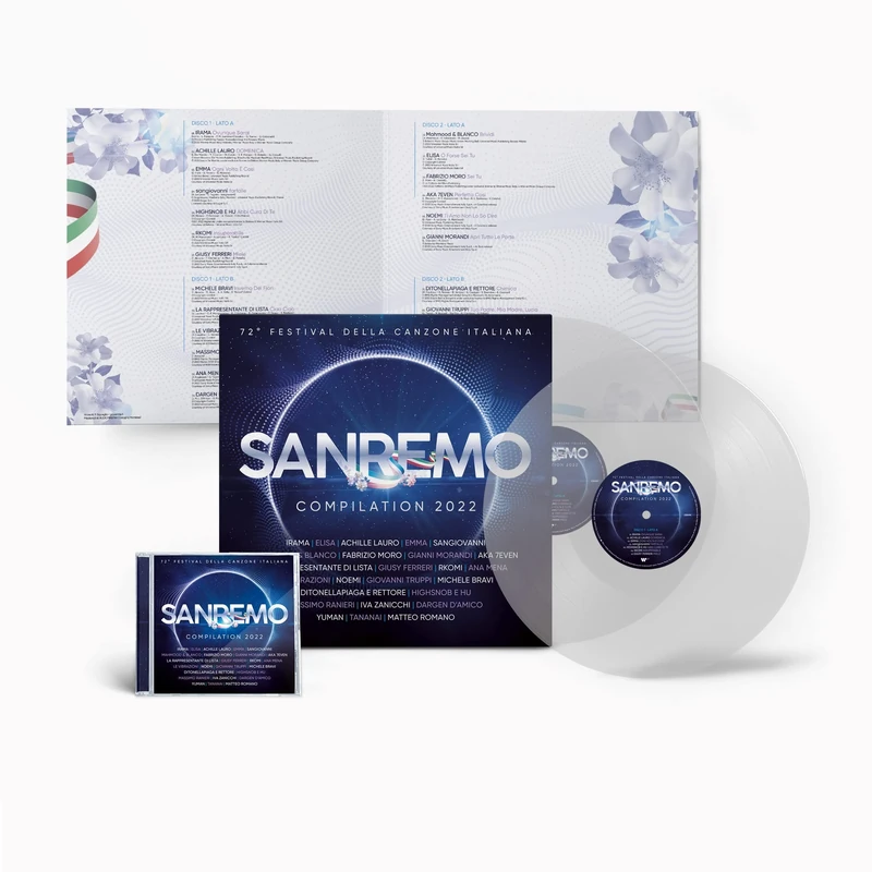 Sanremo 2022 (140 Gr. Vinili Cristallo) [VINYL]