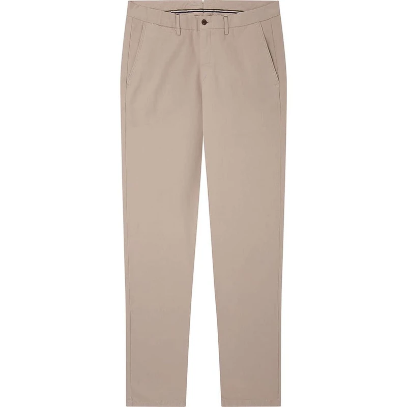 Hackett London Men's Texture Chino Shorts, Simply Taupe, 36W/32L - Image 1