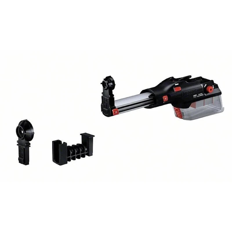 Bosch Professional GDE 28 D dust extraction system (two exchangeable dust adapters, extension, filter cleaning mechanism)