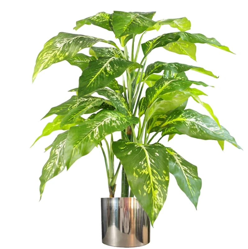 100cm Large Fox's Aglaonema (Spotted Evergreen) Tree Artificial Plant
