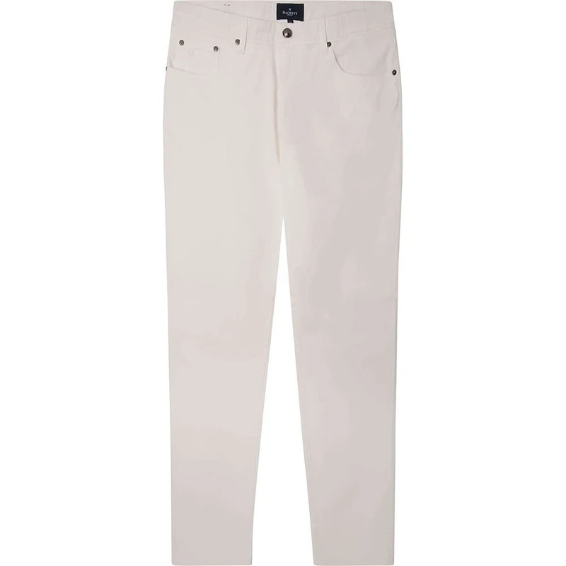 Hackett London Men's Core Trinity Pants - Ecru 33W x 32L