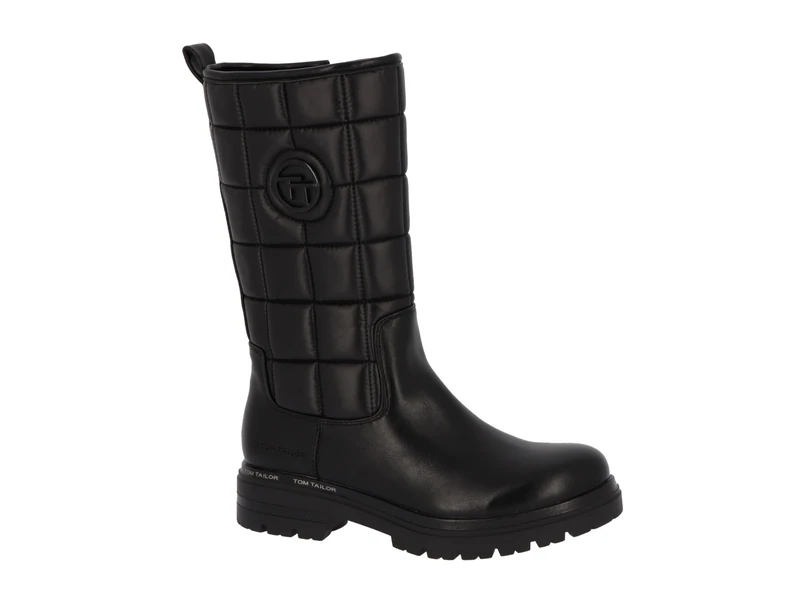 TOM TAILOR Women's 4290512 Knee High Boots, black, 8 UK - Image 1