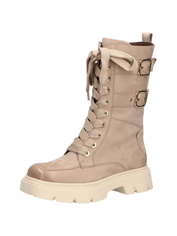 CAPRICE Women's Lace-Up Boots 9-25270-29, Taupe Nubuck, 6 UK