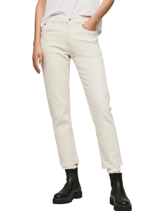 Pepe Jeans Women's Mary Jeans, Blue (Denim-VX6), 33W / 28L - Image 1