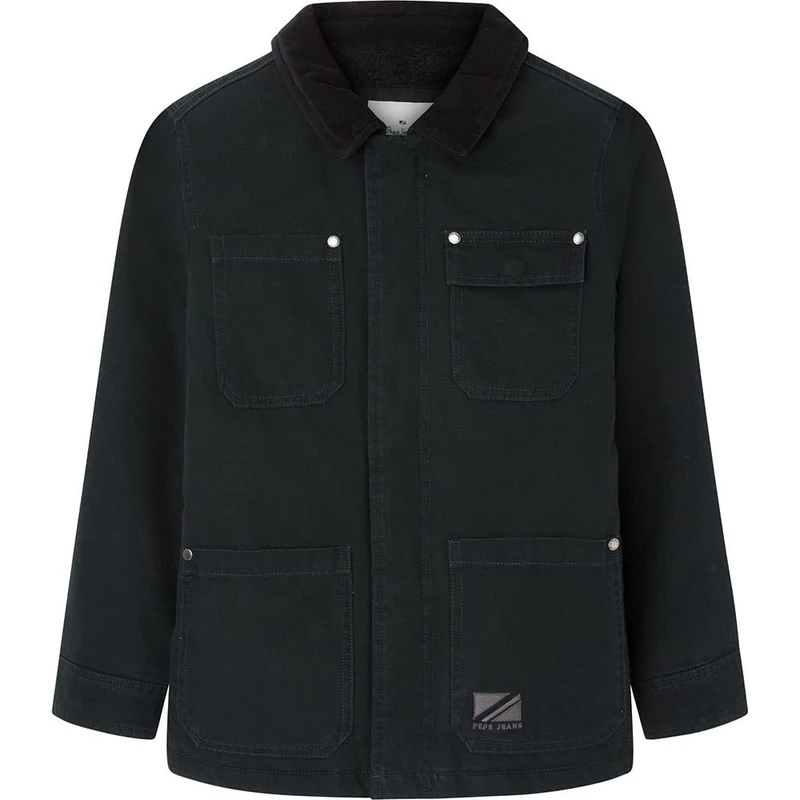 Pepe Jeans Boy's GLASGOW Jackets, 999BLACK, 6 years - Image 1