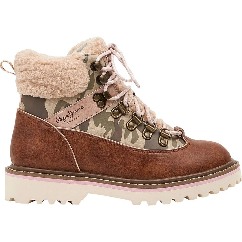 Pepe Jeans LEIA K2 Girl Booties, 859TOBACCO, 2.5 UK
