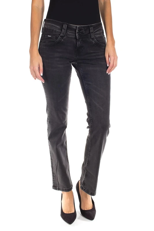 Pepe Jeans Womens Gen, Black (Denim-vs1), 27W / 30L UK